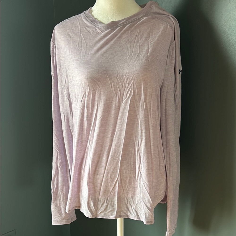 Under Armour Light Pink Long Sleeve Top